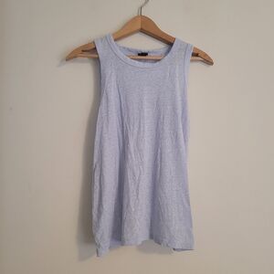 J Crew Light blue Sleeveless Top tie back women's small